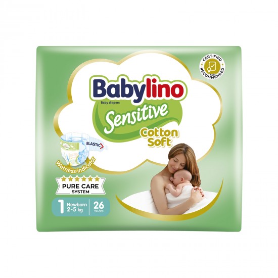 BABYLINO ΠΑΝΕΣ SENSITIVE N1 2-5KG/26