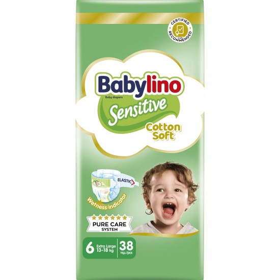 BABYLINO ΠΑΝΕΣ SENSITIVE ECONOMY N6 13-18KG/38