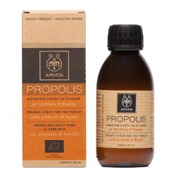 APIVITA PROPOLIS ΒΙΟΛΟΓ ΣΙΡΟΠΙ ΛΑΙΜΟ ΠΡΟΠΟΛΗ & ΘΥΜΑΡΙ 150ML