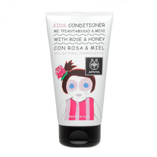 APIVITA KIDS CONDITIONER WITH ROSE & HONEY 150ML