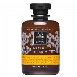 APIVITA ΚΡΕΜΩΔΕΣ ΑΦΡΟΛΟΥΤΡΟ ROYAL HONEY ΜΕ ΑΙΘΕΡΙΑ ΕΛΑΙΑ 300ML