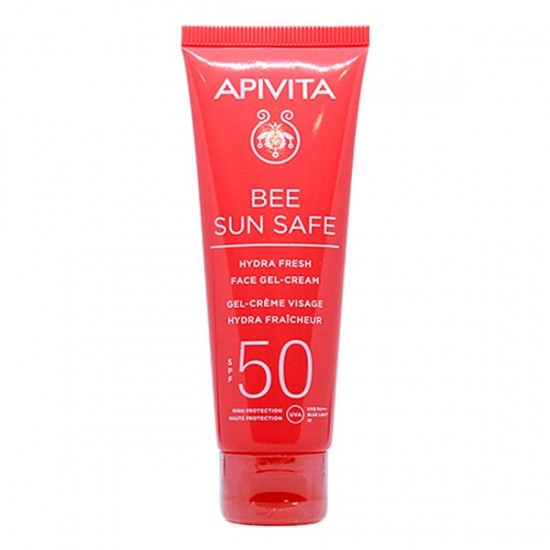 APIVITA ΕΝΥΔΑΤΙΚΗ ΚΡΕΜΑ-GEL ΠΡΟΣΩΠΟΥ SPF50 50ML