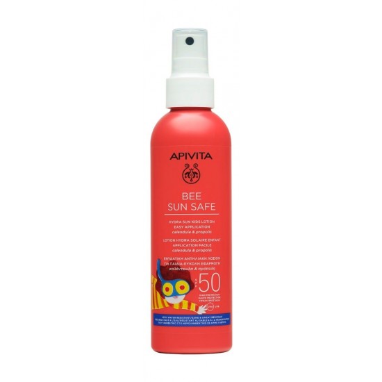 Apivita Bee Sun Safe Ενυδατική Αντηλιακή Λοσιόν Για Παιδιά SPF50 200ml