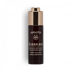 Apivita Queen Bee Absolute Anti-Aging & Redefining Serum Ορός Απόλυτης Αντιγήρανσης & Ανόρθωσης Περιγράμματος 30ml