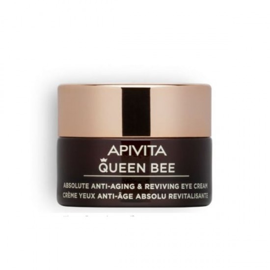 APIVITA QUEEN BEE ΚΡΕΜΑ ΜΑΤΙΩΝ ΑΠΟΛΥΤΗΣ ΑΝΤΙΓΗΡΑΝΣΗΣ & ΑΝΑΖΩΟΓΌΝΗΣΗΣ 15ML