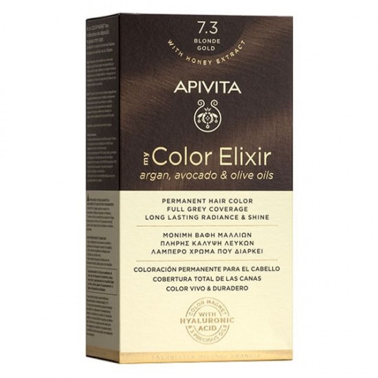 APIVITA MY COLOR ELIXIR 7.3 ΞΑΝΘΟ ΧΡΥΣΟ 50&75ml