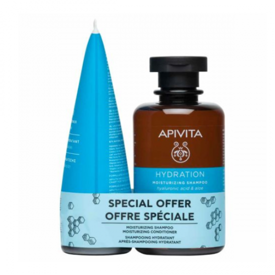 APIVITA ΣΑΜΠΟΥΑΝ & ΚΡΕΜΑ ΕΝΥΔΑΤΩΣΗΣ ΣΕ SPECIAL PRICE 250ML &150ML