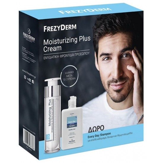 FREZYDERM ΚΑΣΕΤΙΝΑ MOISTUR PLUS CR 50ML+EVERY DAY SHAMP100M