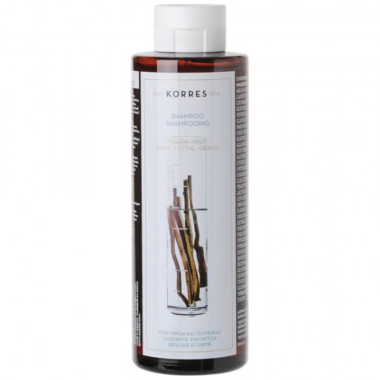 KORRES SHAMPOO ΓΛΥΚΥΡΡΙΖΑ & ΤΣΟΥΚΝΙΔΑ 250ML