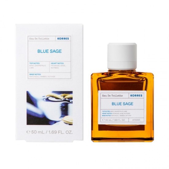 KORRES BLUE SAGE EAU DE TOILETTE 50ML