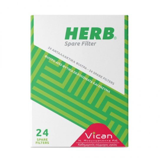 HERB CIGARETTE FILTERS 24τεμ.