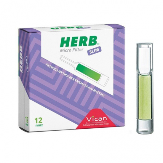 HERB MICRO FILTER (12τεμ.) για slim τσιγάρο