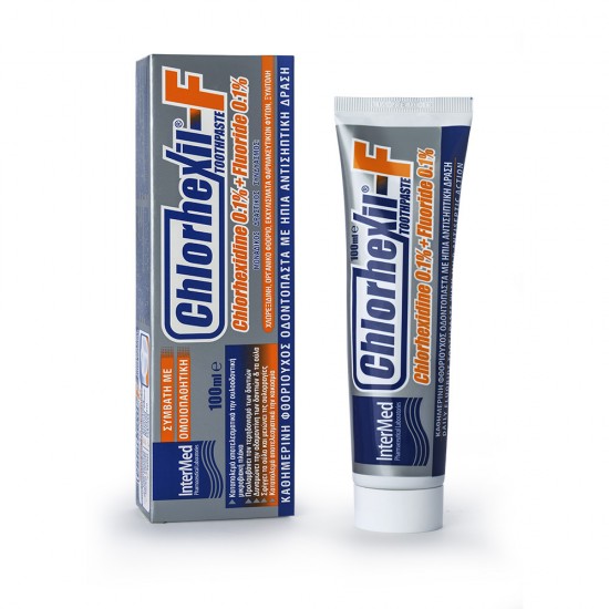 Intermed Chlorhexil-F Toothpaste Οδοντόκρεμα 100ml