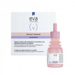 INTERMED EVA BIOLACT VAGINAL DOUCHE 4ΤΕΜ