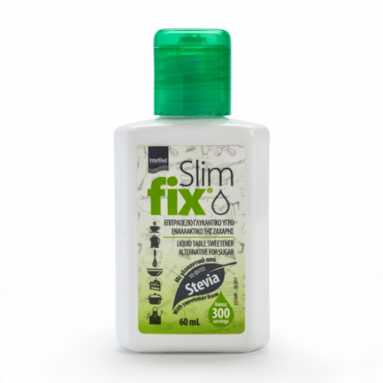 Intermed Slim Fix Υγρό Γλυκαντικό με Στέβια 60 ml