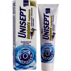 Intermed Unisept Implant Toothpaste Οδοντόπαστα Κατάλληλη για Οδοντικά Εμφυτεύματα 100ml