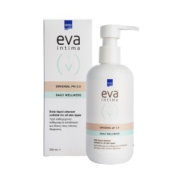 Intermed Eva Intima Original Υγρό Καθημερινού Καθαρισμού της Ευαίσθητης Περιοχής για Όλους τους Τύπους Δέρματος 250ml