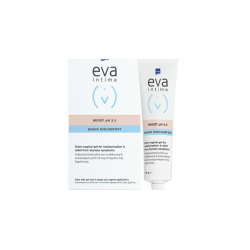 Intermed Eva Intima Moist Αιδοιοκολπική Γέλη για Ενυδάτωση & Ανακούφιση από την Ξηρότητα, Σωληνάριο & 9 Κολπικοί Εφαρμοστές
