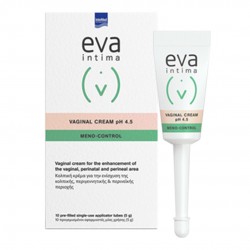 Intermed Eva Intima Meno-Control Vaginal Cream 10x5gr Pre-Filled Applicators