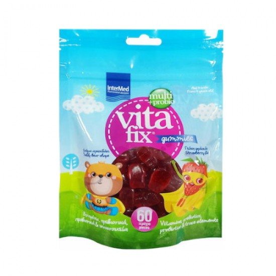 INTERMED VITAFIX MULTIPROBIO GUMM F DOYPACKX60 ΣΑΚ ΦΡΑΟΥΛΑ INTERMED VITAFIX MULTIPROBIO GUMM F DOYPACKX60 ΣΑΚ ΦΡΑΟΥΛΑ