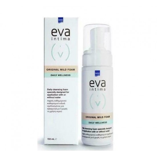 Intermed Eva Intima Original Mild Foam Αφρός Kαθημερινού Kαθαρισμού Ευαίσθητης Περιοχής 150ml