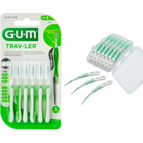 GUM 1414 TRAV-LER 1,1 + SOFTPS ADV PROMO PACK