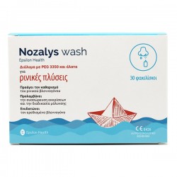 EPSILON HEALTH NOZALYS WASH 30 SACHETS/BOX