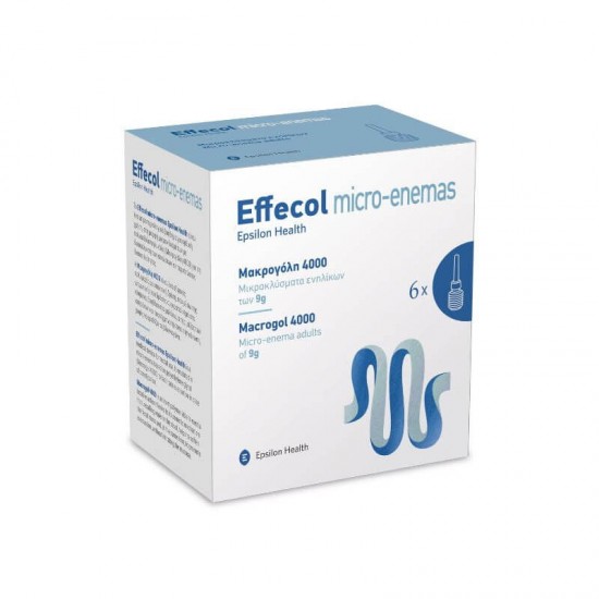 EPSILON HEALTH EFFECOL MICRO-ENEMAS 6x9G