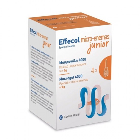 EPSILON HEALTH EFFECOL MICRO-ENEMAS JUNIOR 4x6G