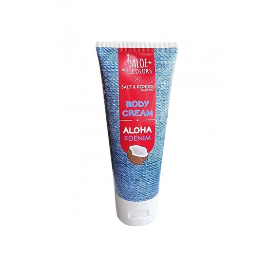 ALOE+COLORS ALOHA IN DENIM BODY CREAM 100ML