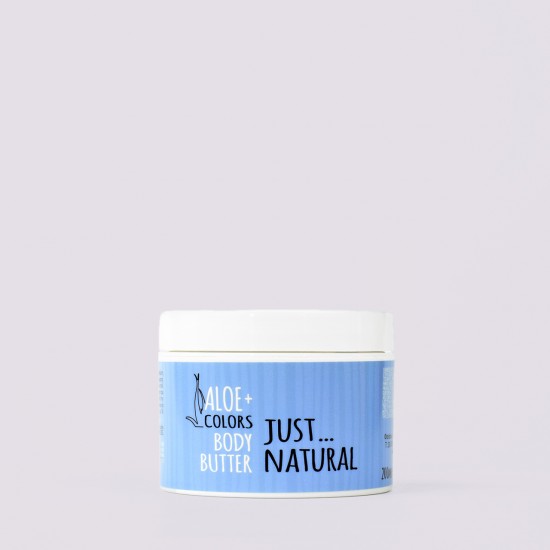 ALOE+COLORS BODY BUTTER JUST NATURAL 200ML