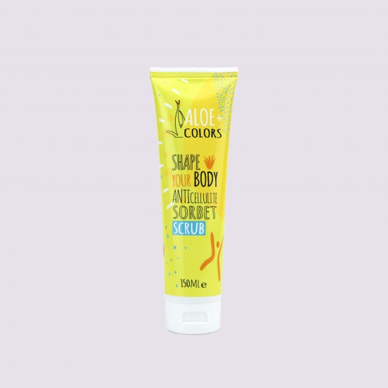 ALOE+COLORS SHAPE YOUR BODY ANTICELLULITE SORBET SCRUB