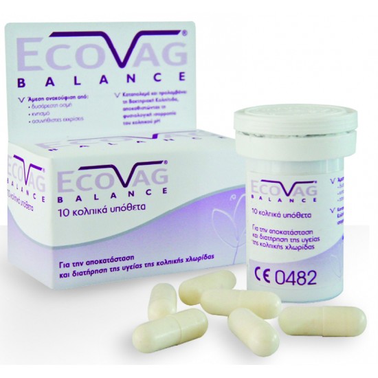 FREZYDERM ECOVAG BALANCE 10 VAG. SUPP.