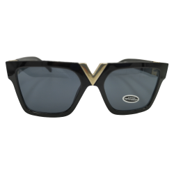 unisex γυαλιά ηλίου Optos μαύρα με χρυσές λεπτομέρειες