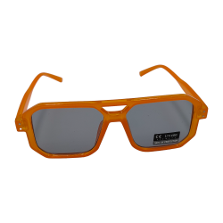 UNISEX γυαλιά ηλίου πορτοκαλί aviator κοκκάλινα