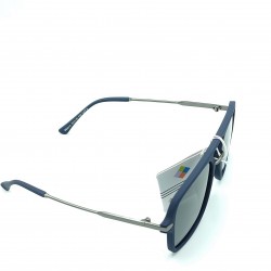 Unisex Polarised μπλε μεταλλικά γυαλιά ηλίου AVIATOR