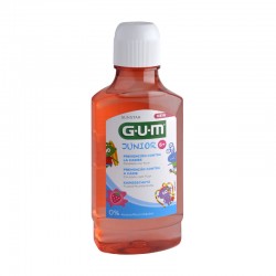 Gum Junior Rinse (3022) Στοματικό Διάλυμα με Γεύση Φράουλα 300ml