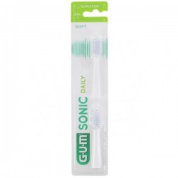 GUM 4110 SONIC DAILY REFILLS WHITE