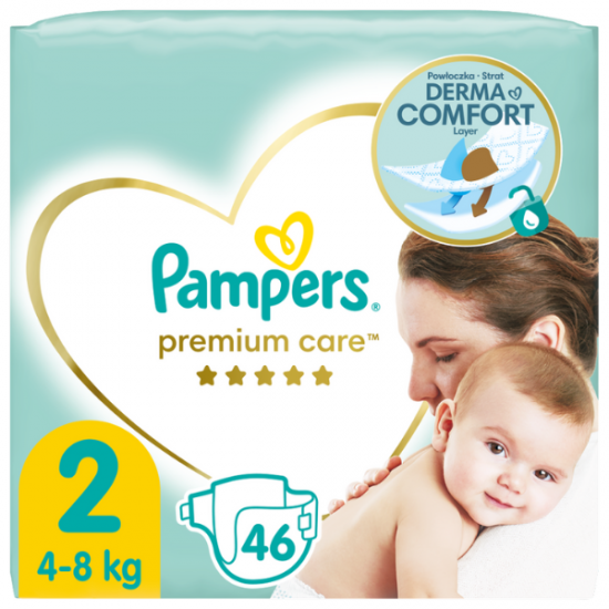 PAMPERS PREMIUM CARE ΜΕΓ 2 46τμχ VP