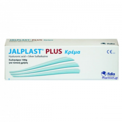 Jalplast Plus Κρέμα με Ισχυρή Αντιμικροβιακή Δράση 100gr
