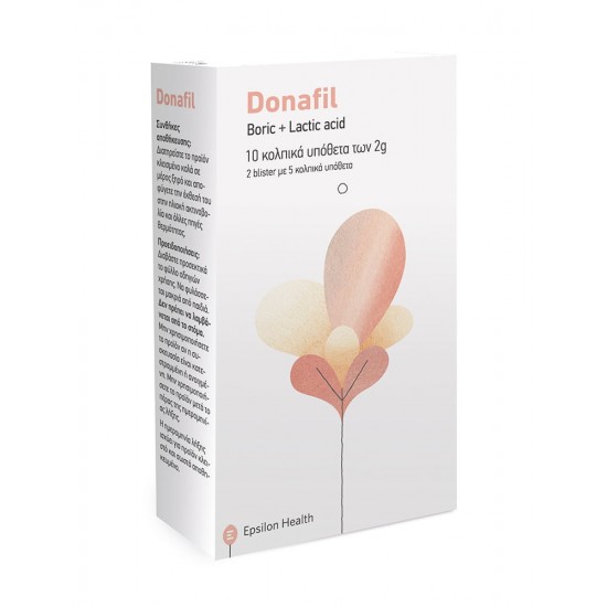 EPSILON HEALTH DONAFIL 10 VAGINAL OVULES 2G