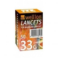 WELLION LANCETS 33G 0,20MM 50TEM