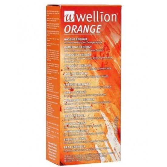 WELLION LIQUID SUGAR ORANGE 10SACHETS