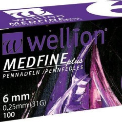 WELLION MEDFINE 6mm (100)