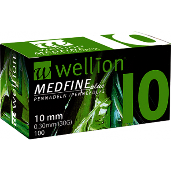 WELLION MEDFINE 10mm (100)