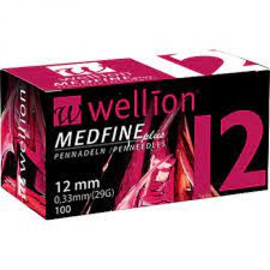 WELLION MEDFINE 12mm (100)