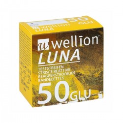 WELLION LUNA 50STRIPS ΓΛΥΚΟΖΗΣ