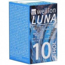 WELLION LUNA 10STRIPS ΧΟΛΗΣΤΕΡΟΛΗΣ