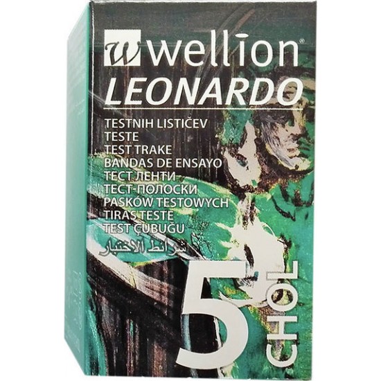 WELLION LEONARDO - 10 ΤΑΙΝΙΕΣ ΜΕΤΡΗΣΗΣ ΧΟΛΗΣΤΕΡΟΛΗΣ