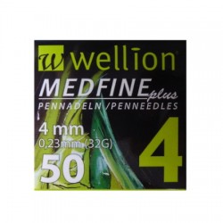 WELLION MEDFINE 4mm (50)